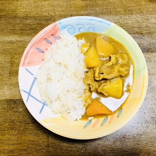 りんごレシピ　りんご入りカレー